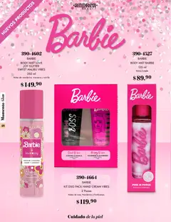 Vista previa de Andrea catálogo Momento Glam, nuevo folleto de la tienda, válido en México a partir del 26.10.2025 | Página: 48 | Productos: Manzana, Glitter, Body, Fragancia