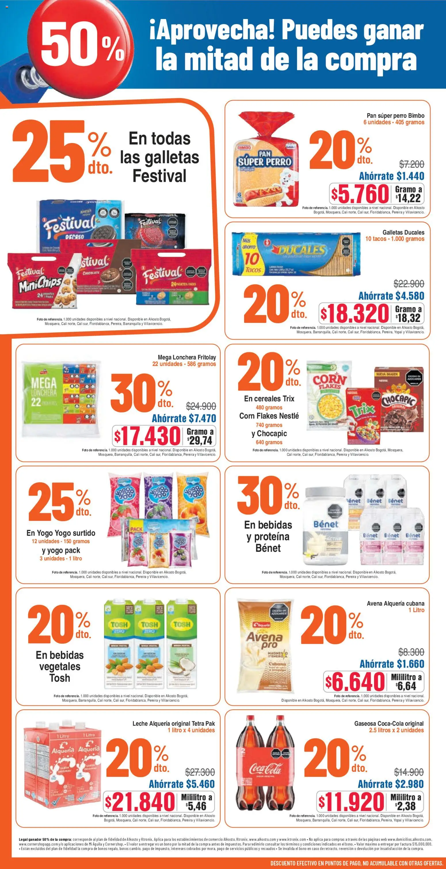 Ktronix revista - valida desde el 17.01.2026 | Página: 10 | Productos: Cereales, Avena, Lonchera, Pan