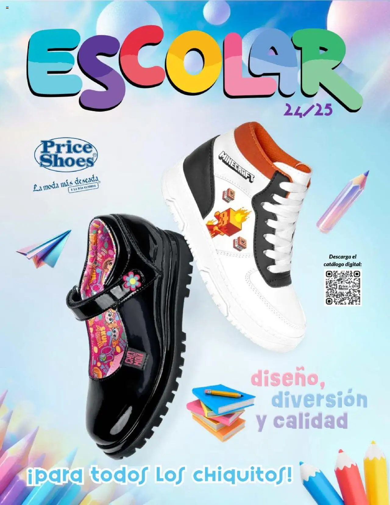 Nuevas ofertas de Price Shoes válidas en toda la República Mexicana desde el 18.06.2024. ¡Encuentra las mejores ofertas en Price Shoes catálogo Escolar! | Página: 1