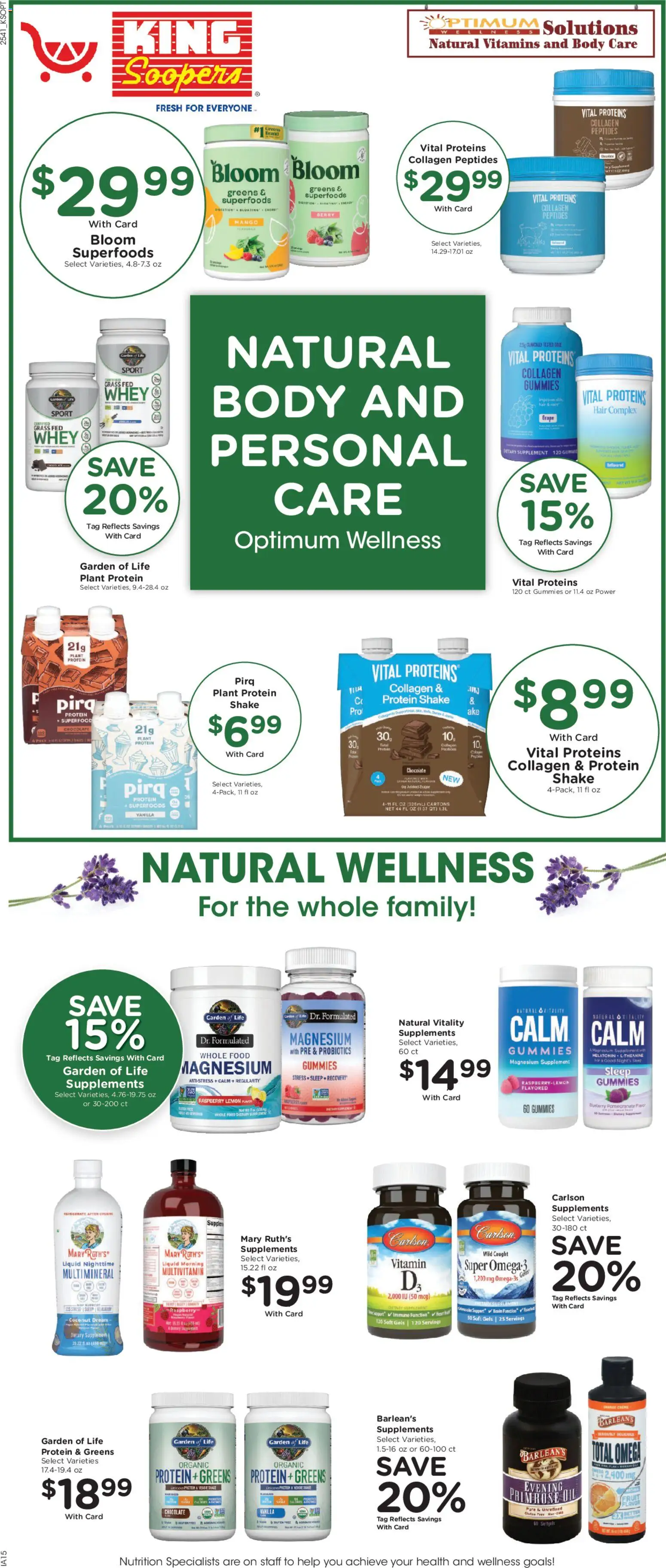 King Soopers Black Friday - valid from 12.11.2025 | Page: 6 | Products: Multivitamin, Vitamin, Chocolate, Wine