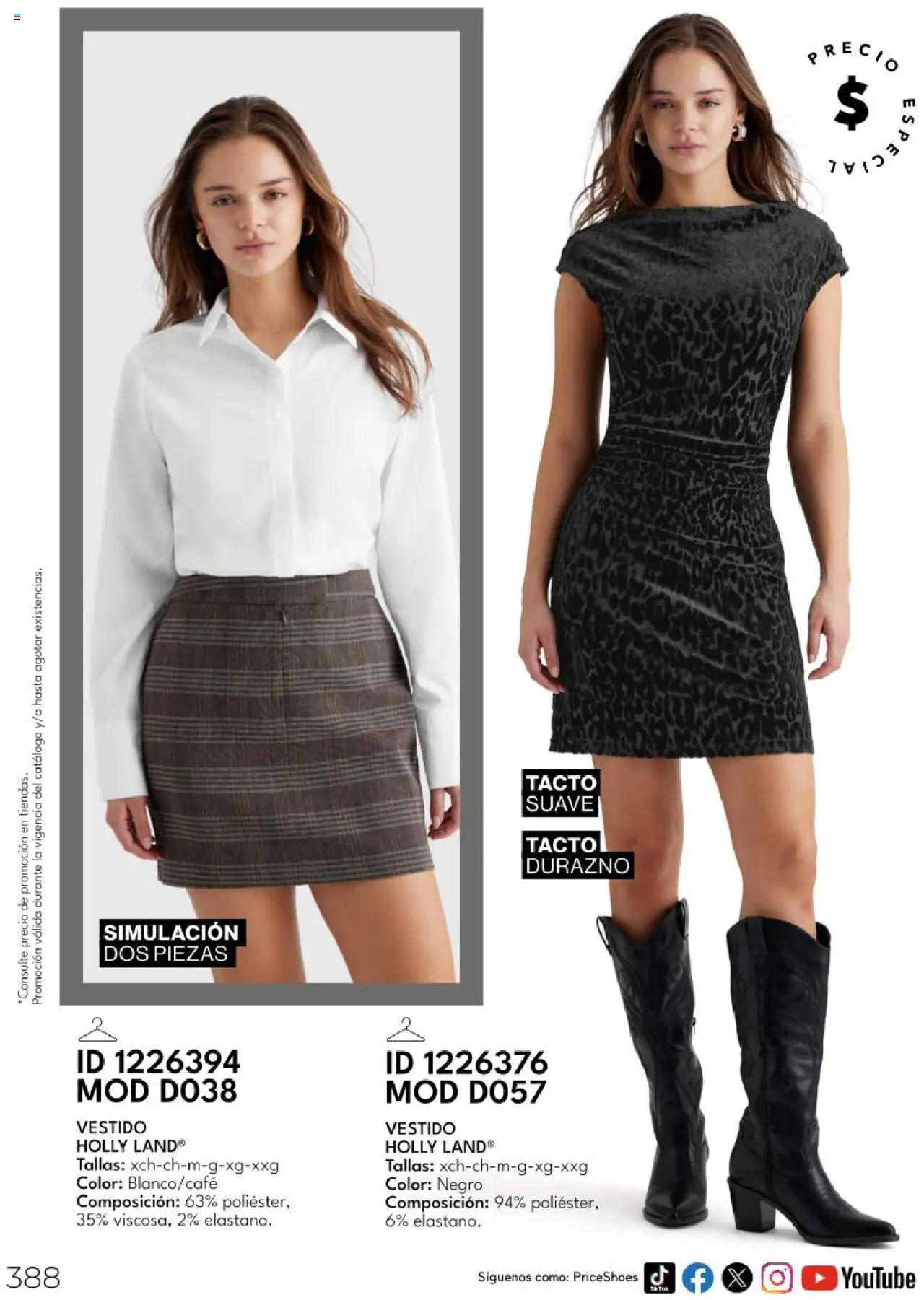 Nuevas ofertas de Price Shoes válidas en toda la República Mexicana desde el 19.10.2025. ¡Encuentra las mejores ofertas en Price Shoes catálogo Exclusivos 2025! | Página: 386