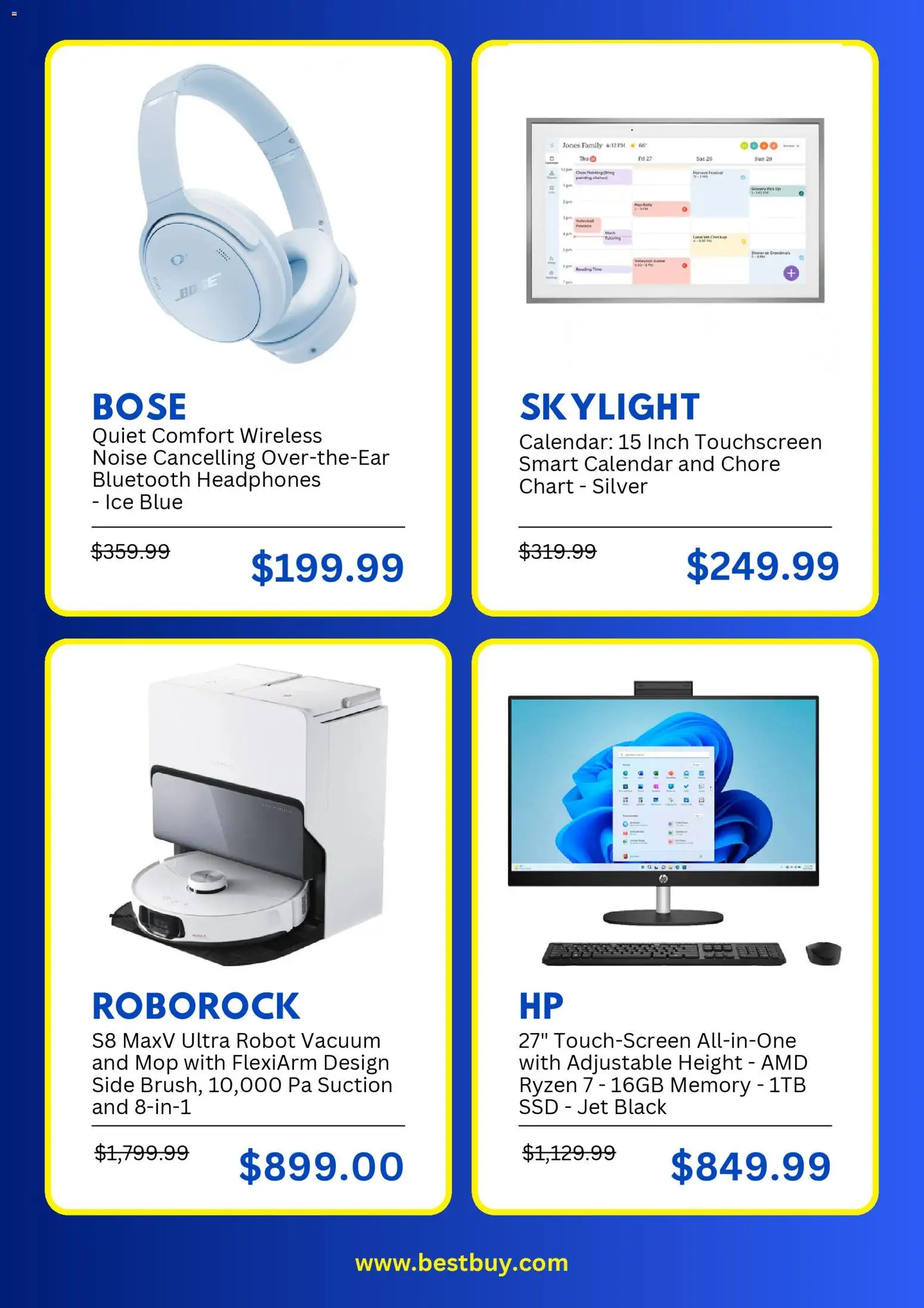 Best Buy Early Black Friday - valid from 17.11.2025 | Page: 4 | Products: Robot, Vacuum, Headphones, SSD