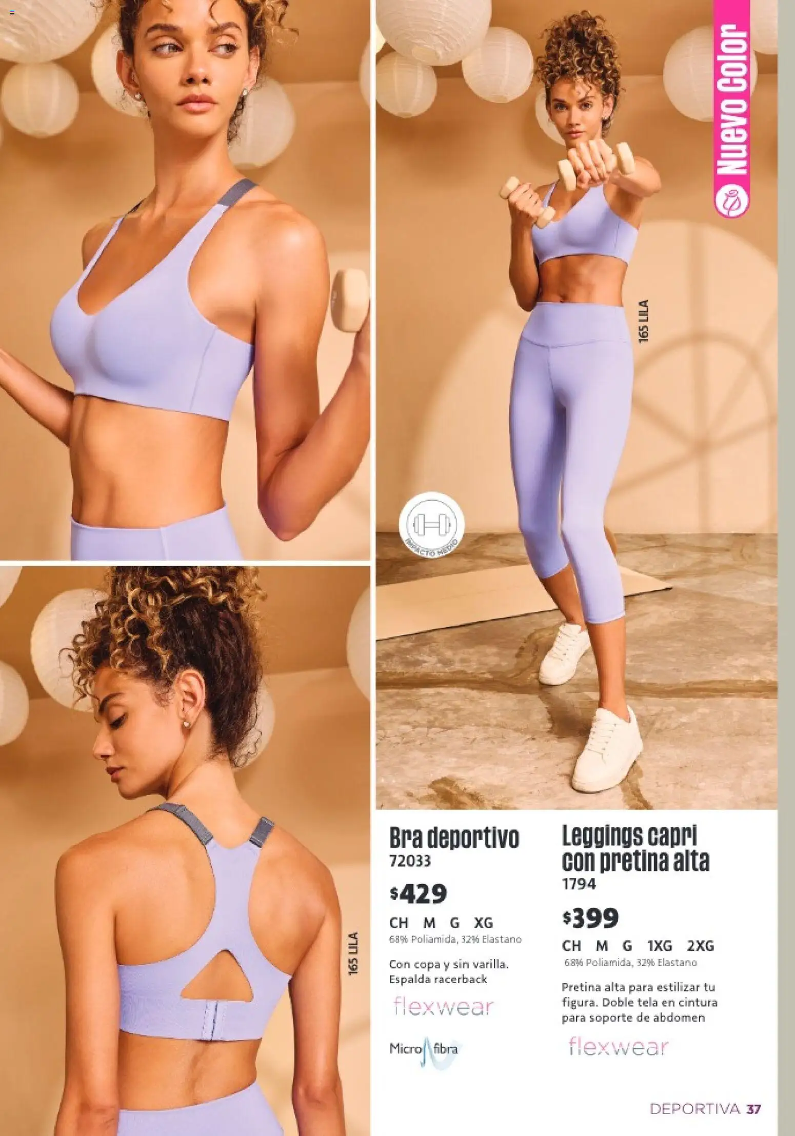 Nuevas ofertas de Ilusión válidas en toda la República Mexicana desde el 01.02.2026. ¡Encuentra las mejores ofertas en Ilusión catálogo Primavera! | Página: 39 | Productos: Leggings