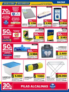 Vista previa Carrefour Maxi catálogo válido desde el 29.12.2025 | Página: 26 | Productos: Trapo de piso, Organizador, Esponja, Guantes