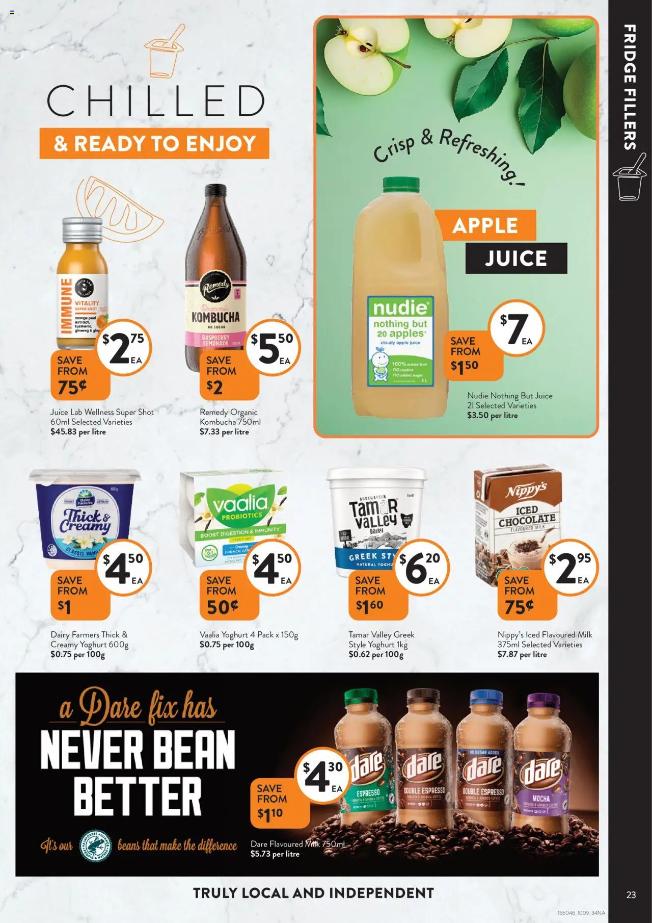 Foodworks catalogue - valid from 10.09.2025 | Page: 23 | Products: Milk, Dairy, Raspberry, Fridge