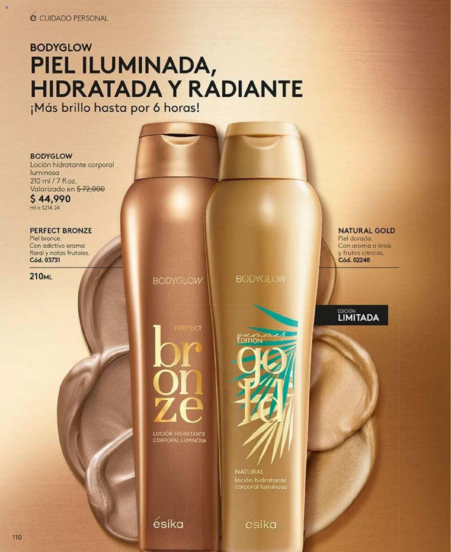 Ésika revista - valida desde el 01.02.2026 | Página: 110 | Productos: Brillo, Loción