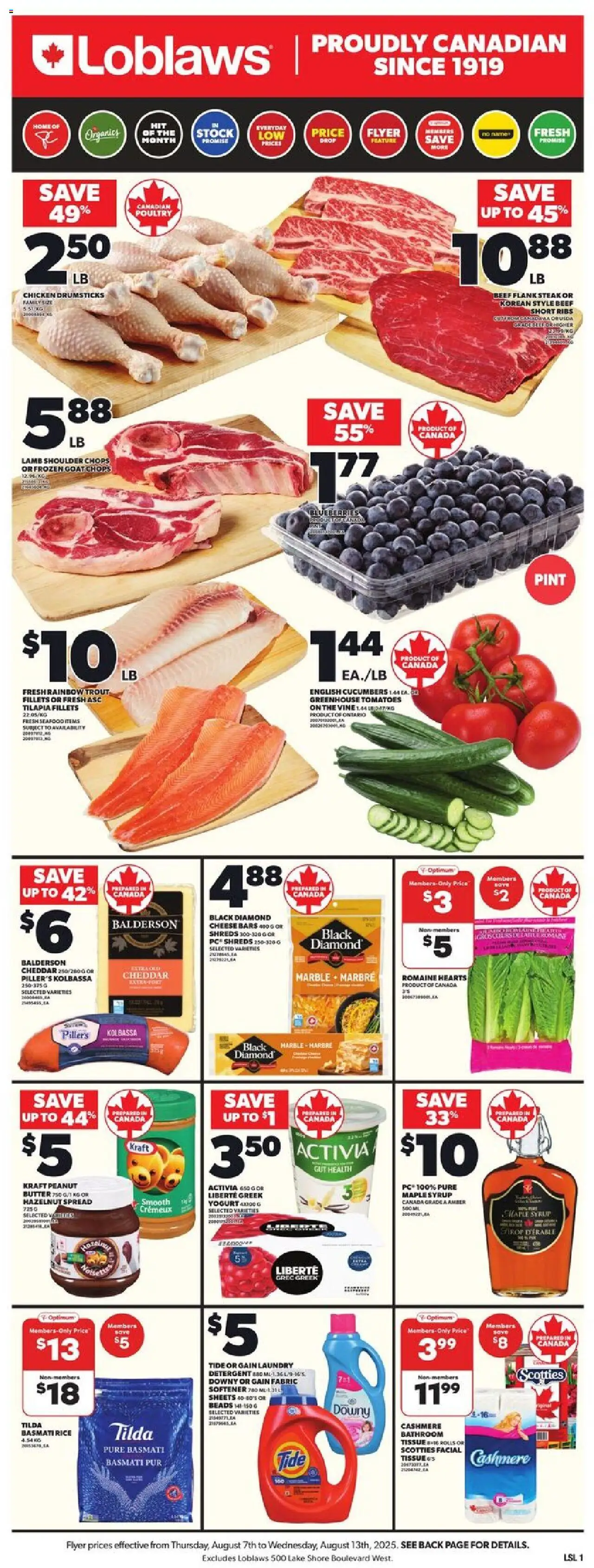Loblaws flyer valid from 07.08.2025 | Page: 3
