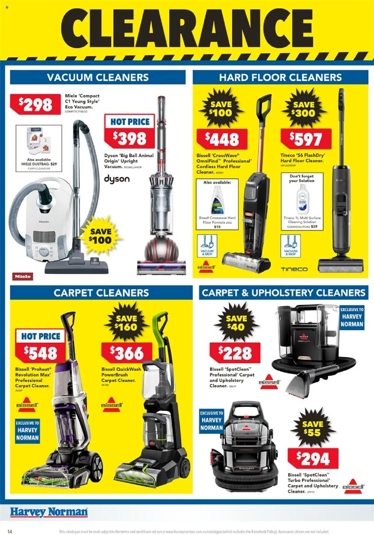 Harvey Norman catalogue - valid from 05.06.2025 | Page: 14 | Products: Carpet, Mop, Accessories