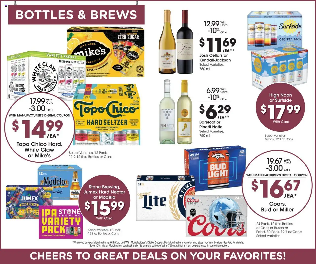 King Soopers Weekly Ad - valid from 20.08.2025 | Page: 13 | Products: Water, Peach, Watermelon, Raspberry