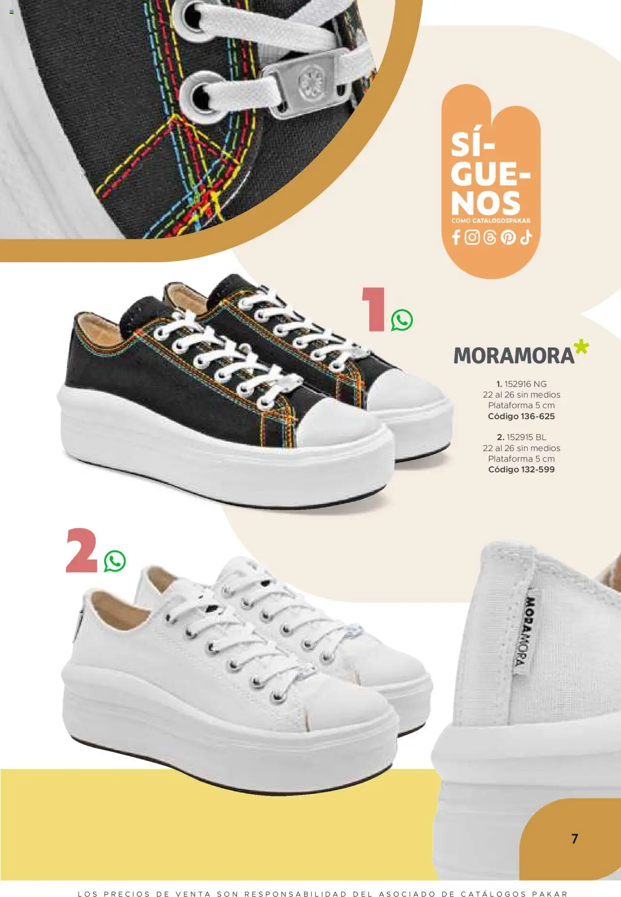 Nuevas ofertas de SC Pakar válidas en toda la República Mexicana desde el 24.07.2025. ¡Encuentra las mejores ofertas en SC Pakar - Catálogo Casual otoño / invierno! | Página: 7