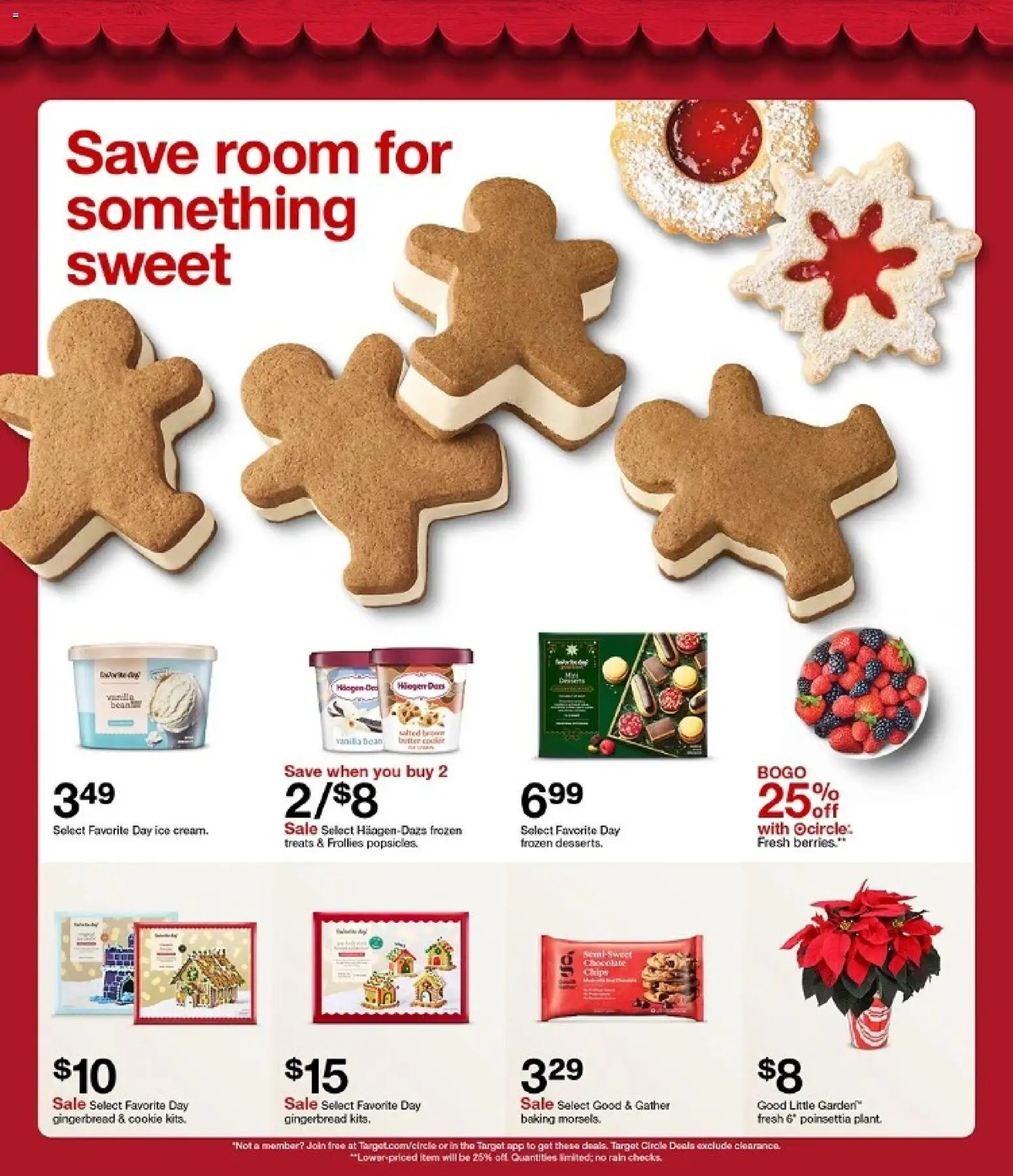 Target Weekly Ad - valid from 16.11.2025 | Page: 9 | Products: Berries, Chips, 2人掛けソファ