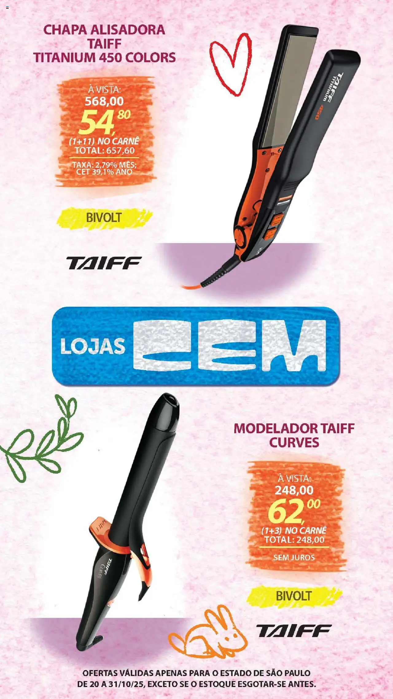 Lojas Cem Folheto - válido de 20.10.2025 | Página: 133 | Produtos: Carne