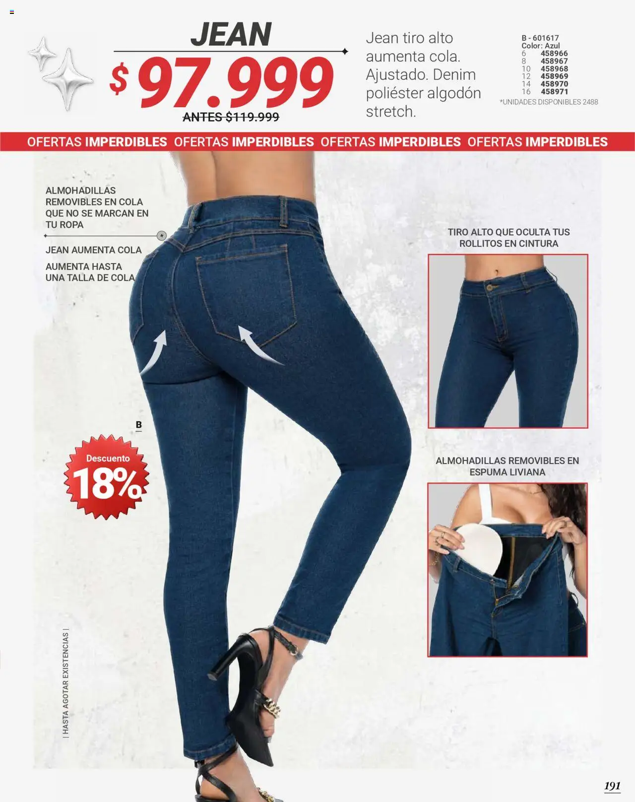 Carmel revista - valida desde el 01.12.2025 | Página: 193 | Productos: Espuma, Algodón, Jean, Ropa