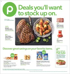 Preview of Publix weekly ads valid from 06.08.2025