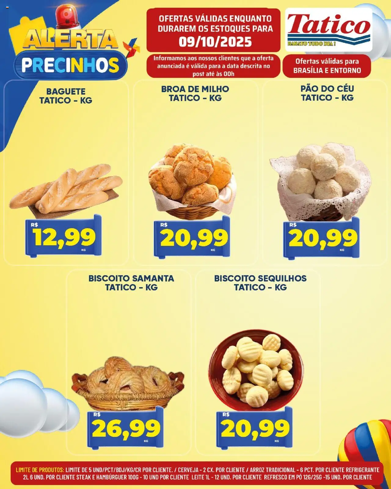 Tatico Folheto - válido de 09.10.2025 | Página: 17 | Produtos: Biscoito, Refresco, Cerveja, Arroz