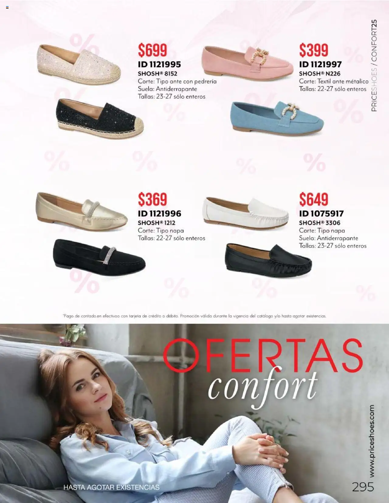 Nuevas ofertas de Price Shoes válidas en toda la República Mexicana desde el 10.02.2025. ¡Encuentra las mejores ofertas en Price Shoes catálogo Confort! | Página: 295
