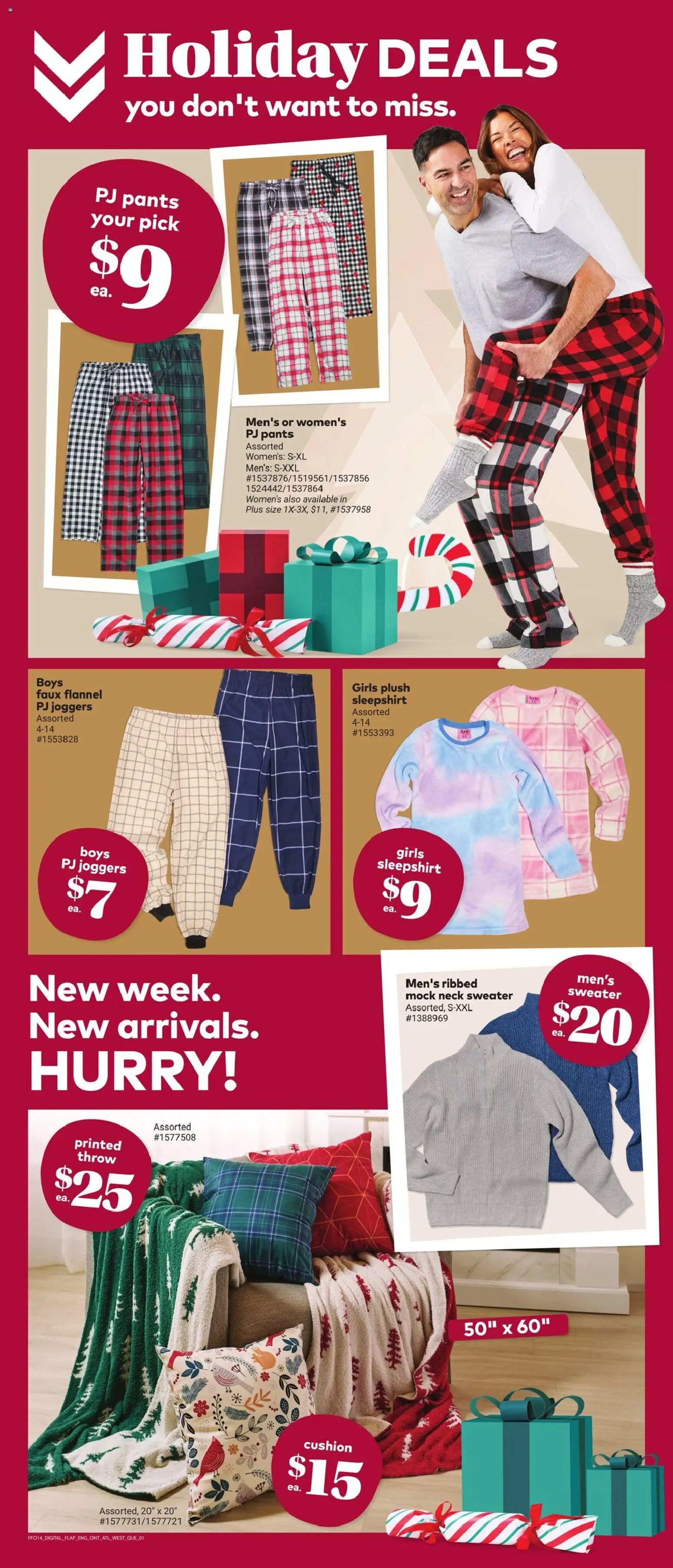 Giant Tiger flyer valid from 05.11.2025 | Page: 4 | Products: Sweater, Pants