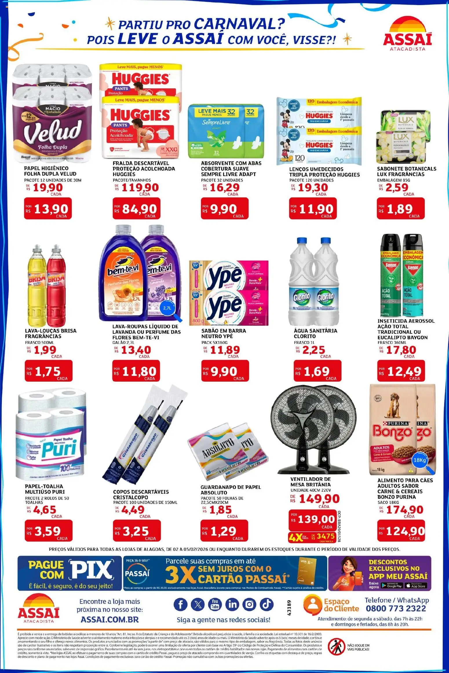 Assaí Atacadista Folheto - válido de 02.02.2026 | Página: 4