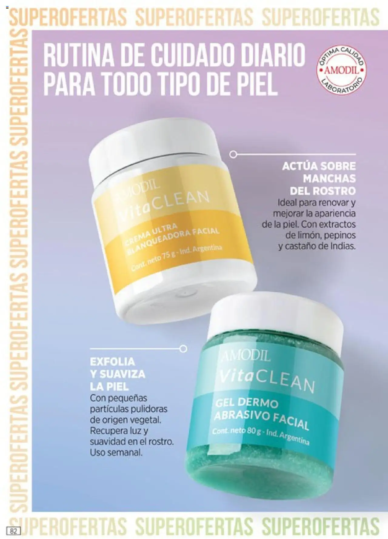 Catálogo Amodil Campaña 11 │ válido desde el 13.06.2025 | Página: 82 | Productos: Sobre, Crema, Pepinos