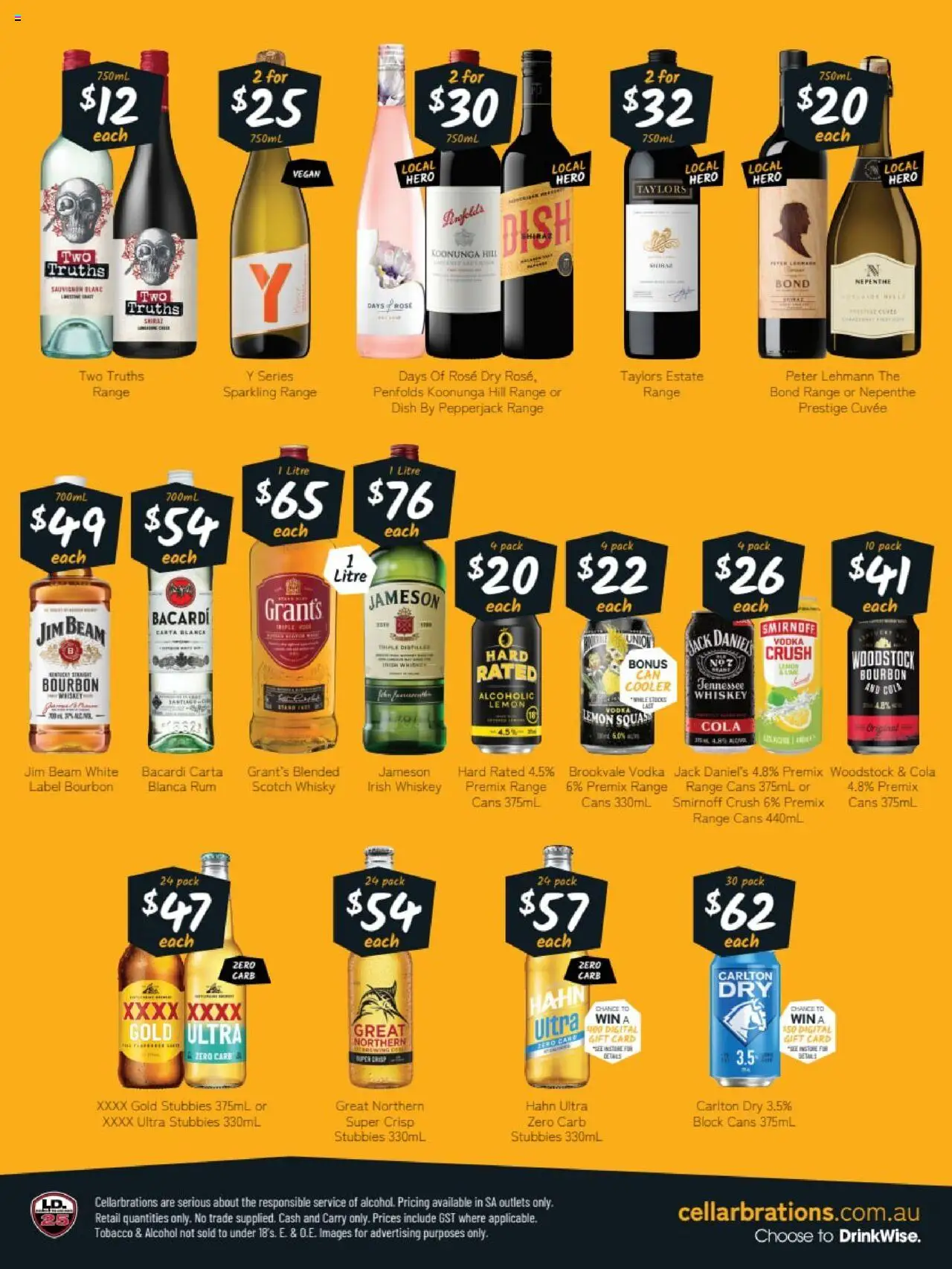 Cellarbrations catalogue - valid from 08.09.2025 | Page: 2 | Products: Rum, Lemon, Squash, Digital
