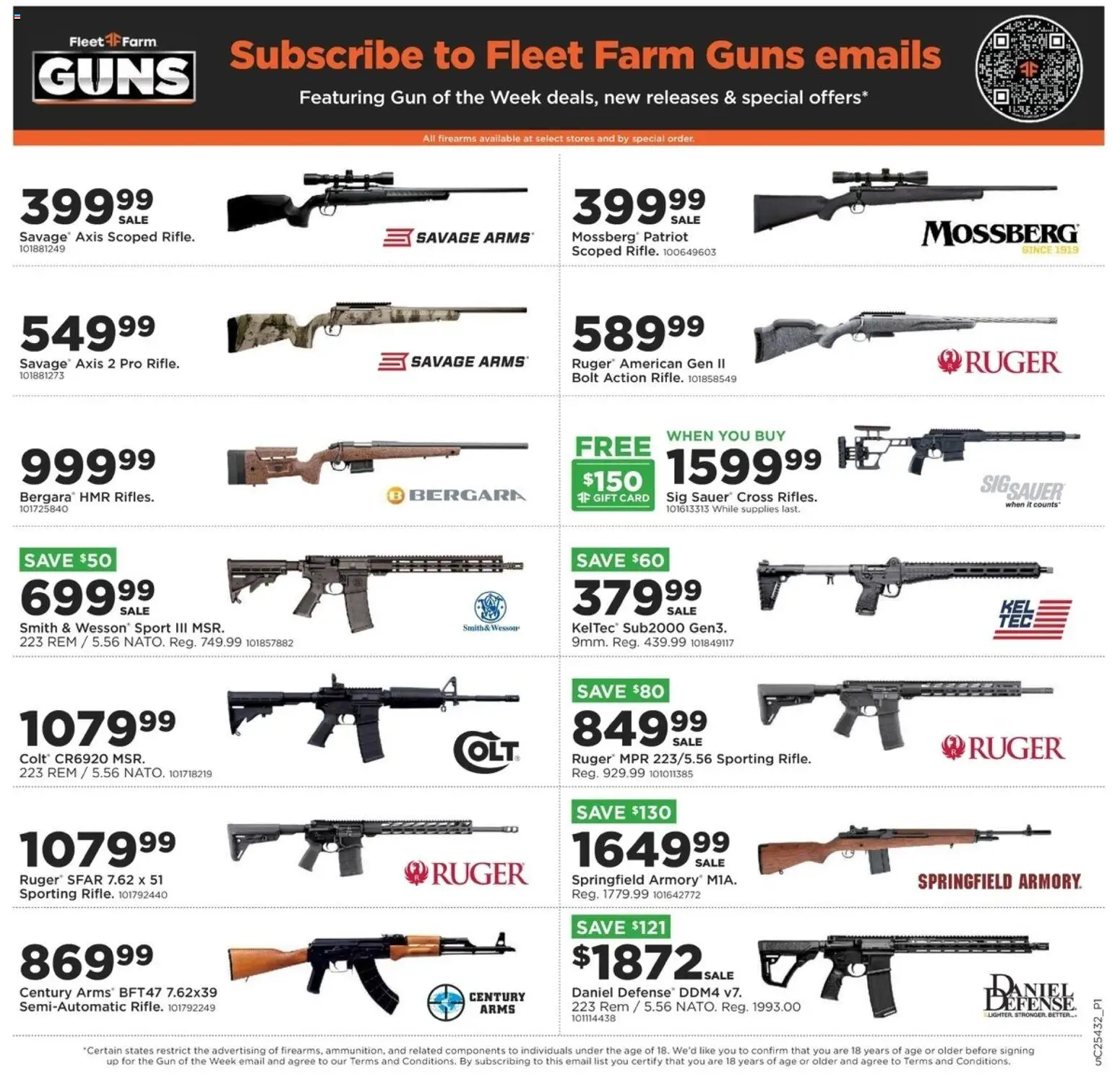 Mills Fleet Farm Take Aim - valid from 23.10.2025 | Page: 5 | Products: Gun