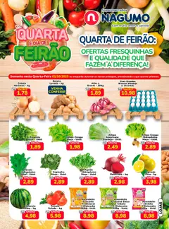 Nagumo - Ofertas Quarta do Feirão - Pré-Visualização do folheto da loja Nagumo, válido de 01.10.2025