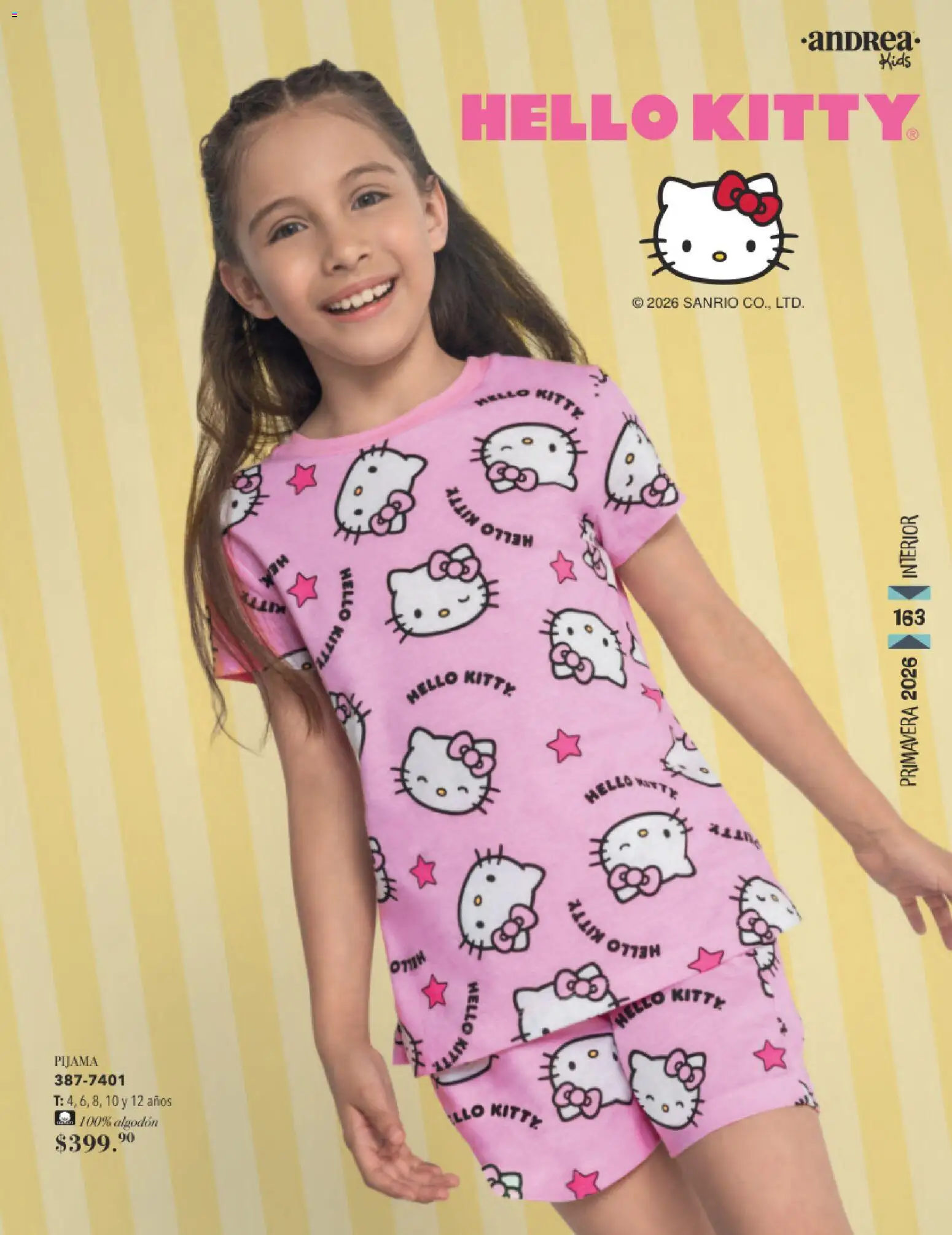 Nuevas ofertas de Andrea válidas en toda la República Mexicana desde el 25.01.2026. ¡Encuentra las mejores ofertas en Andrea catálogo Infantil! | Página: 119 | Productos: Pijama, Algodón