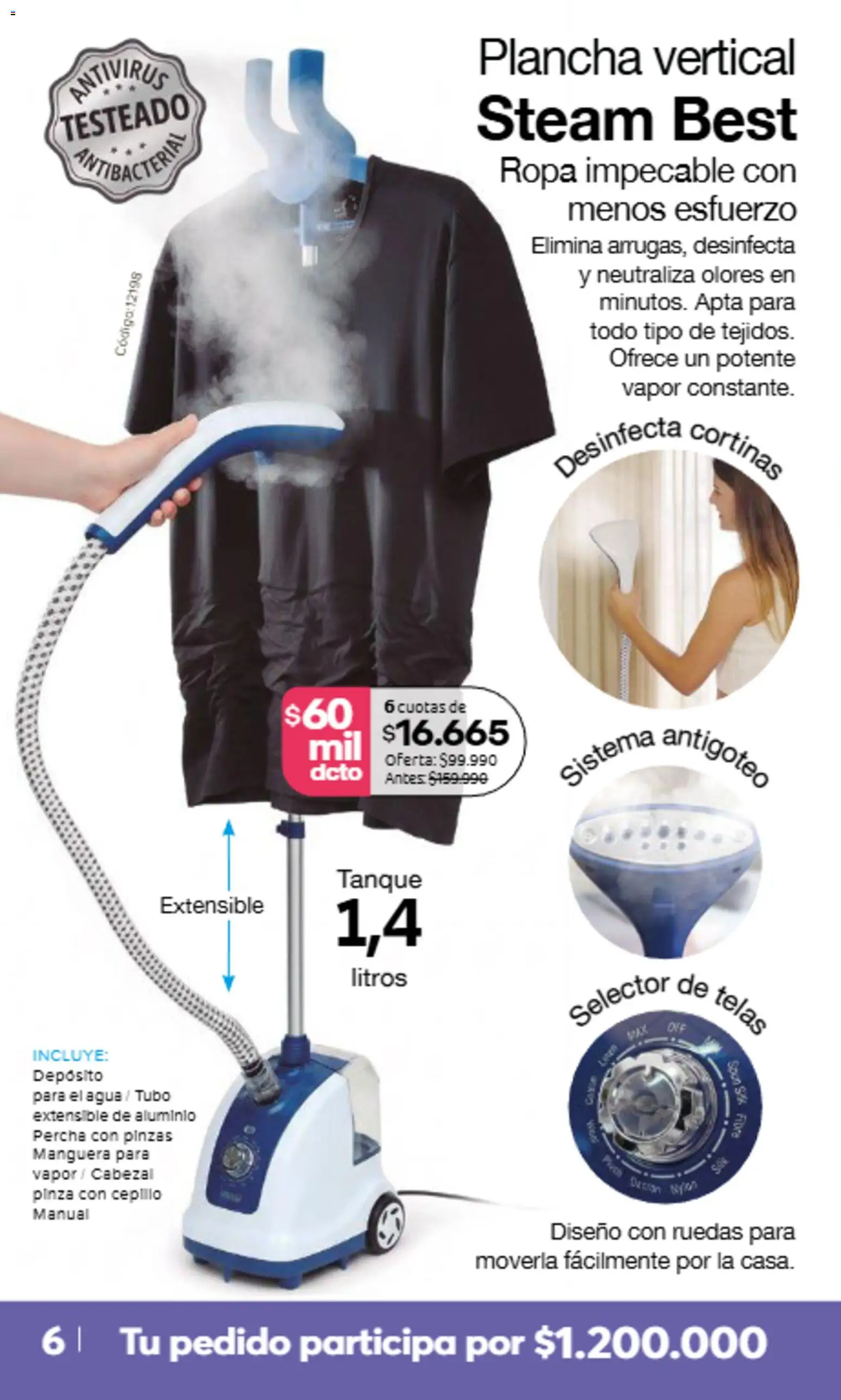 A3D ofertas  │ válido desde el 01.02.2026 | Página: 6 | Productos: Agua, Plancha, Ropa, Manguera