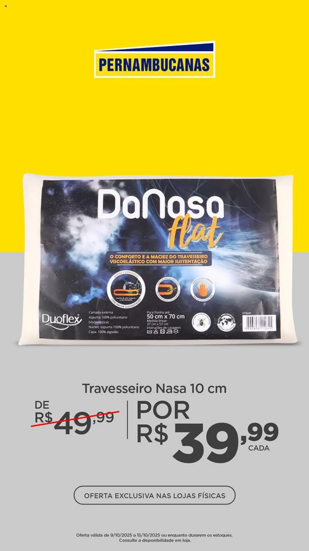 Pernambucanas Folheto - válido de 09.10.2025 | Página: 3 | Produtos: Pipoca, Balde