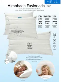 Vista previa de Colchas Concord catálogo, nuevo folleto de la tienda, válido en México a partir del 01.05.2026 | Página: 160 | Productos: Almohada