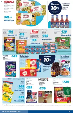 Vista previa de Sam's Club - Catálogo, nuevo folleto de la tienda, válido en México a partir del 09.10.2025 | Página: 13 | Productos: Agua, Leche, Chocolate, Ensalada