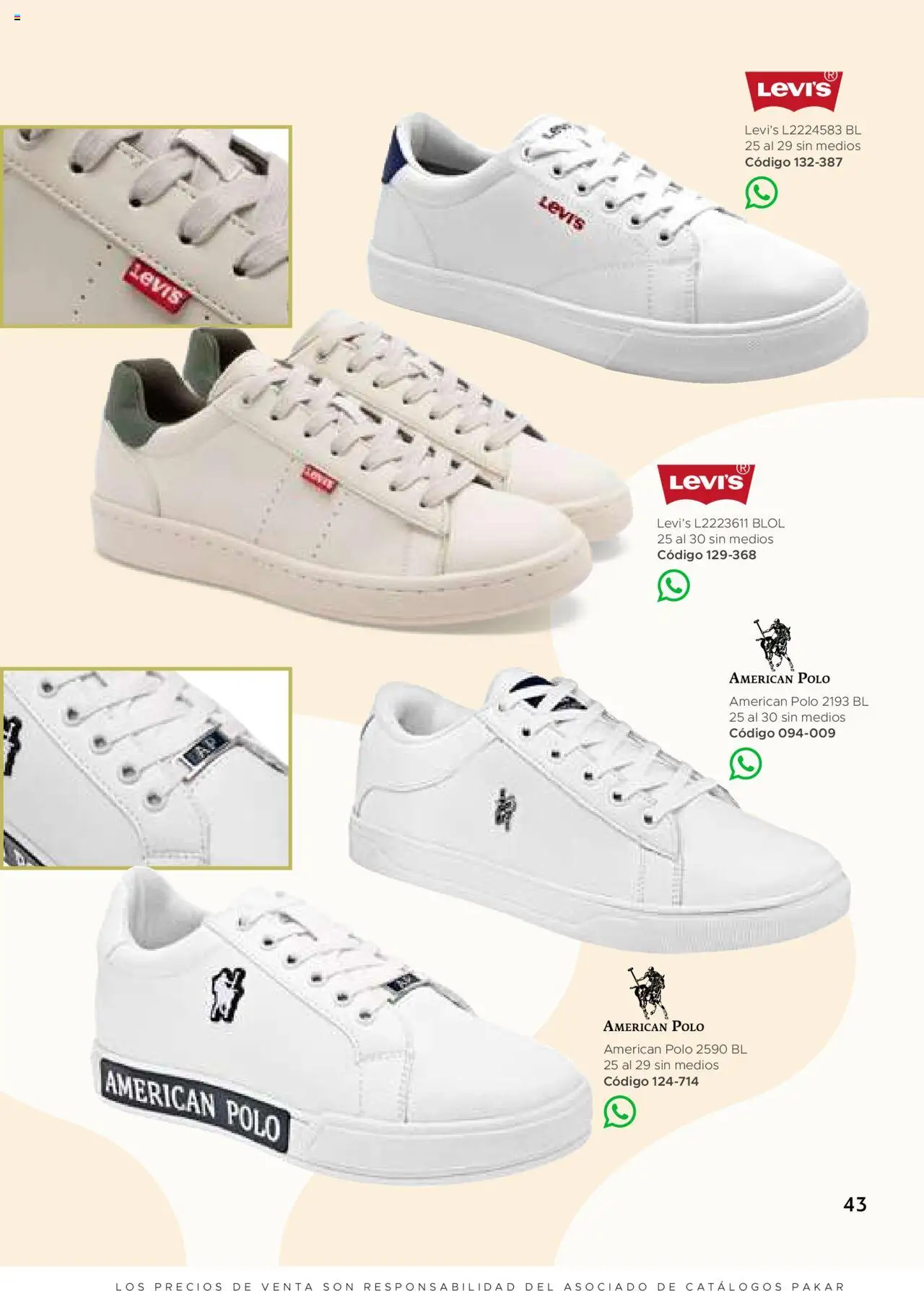 Nuevas ofertas de SC Pakar válidas en toda la República Mexicana desde el 24.07.2025. ¡Encuentra las mejores ofertas en SC Pakar - Catálogo Hombre otoño / invierno! | Página: 43