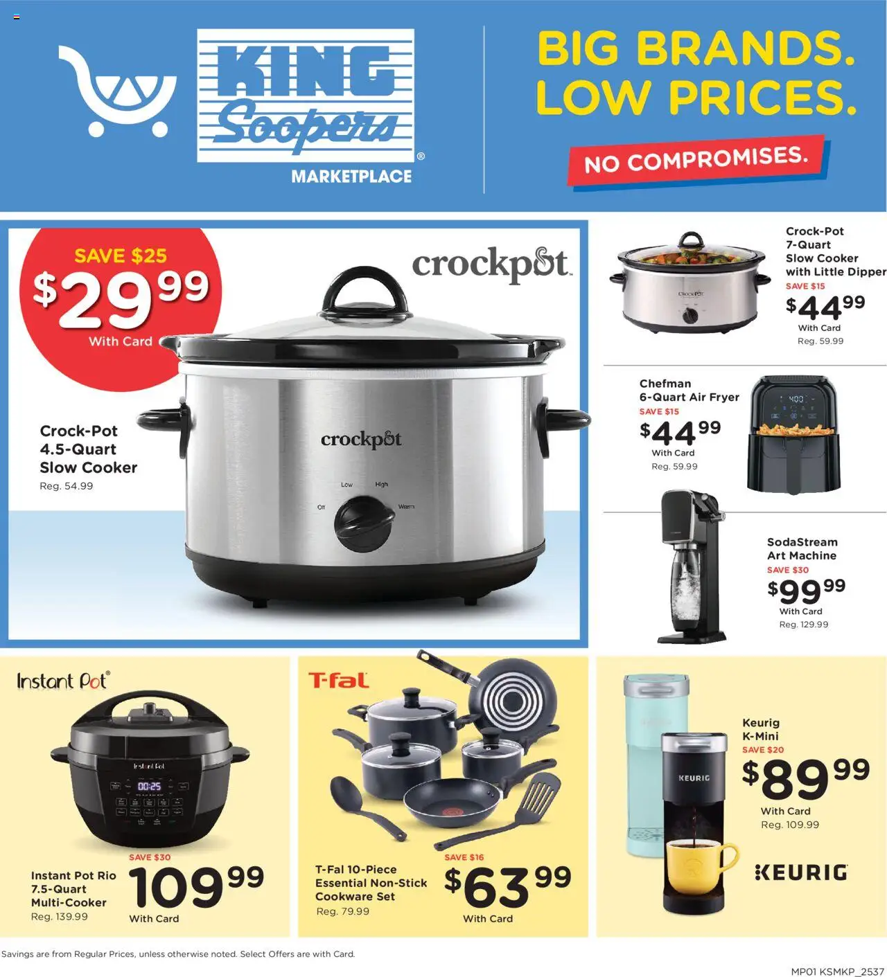 King Soopers Home & Apparel - valid from 15.10.2025 | Page: 1 | Products: Fryer, Cooker