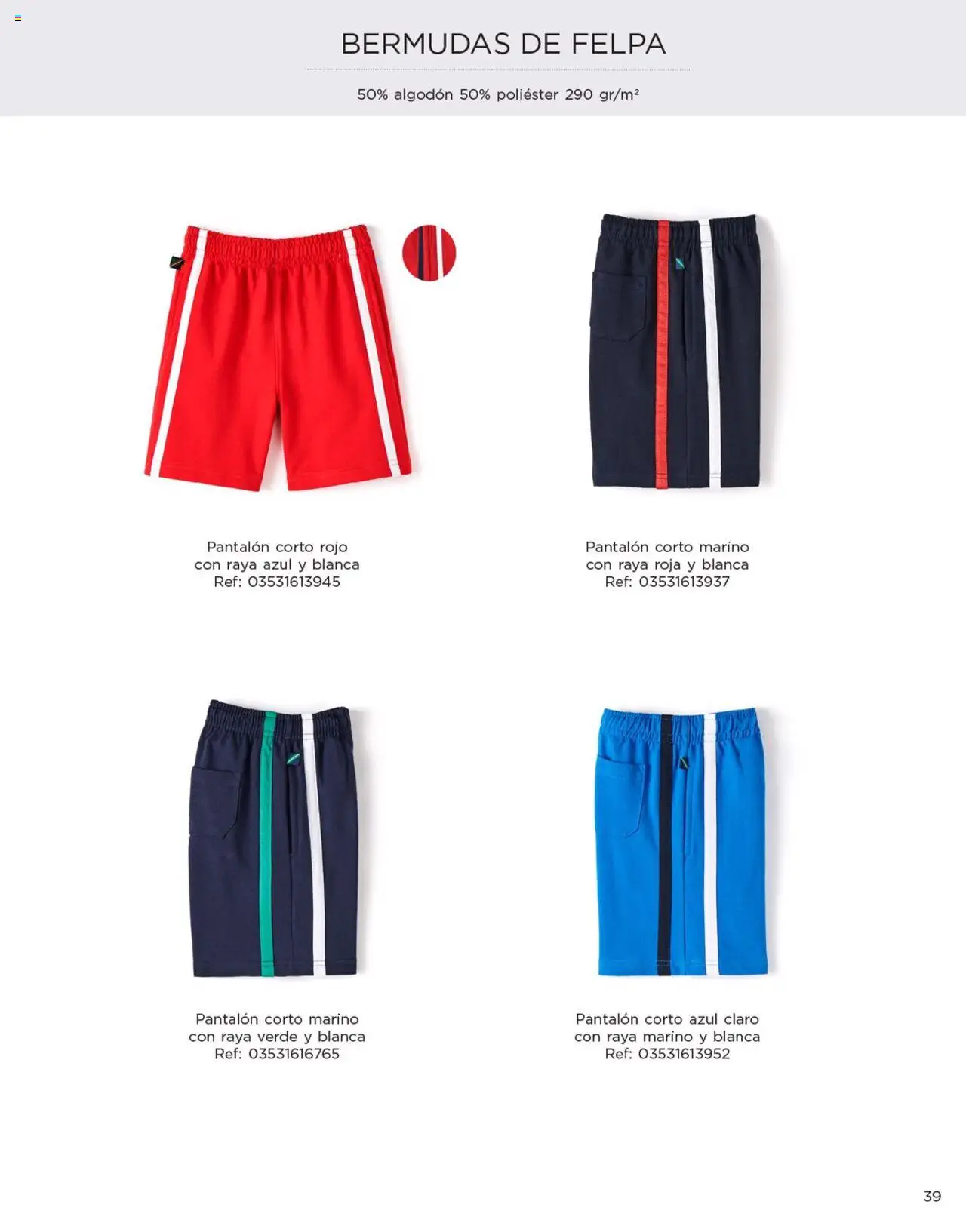 Nuevas ofertas de El Corte Inglés válidas en toda la República Mexicana desde el 04.04.2025. ¡Encuentra las mejores ofertas en El Corte Inglés catálogo Colección Uniformes 2024! | Página: 39 | Productos: Bermudas, Algodón