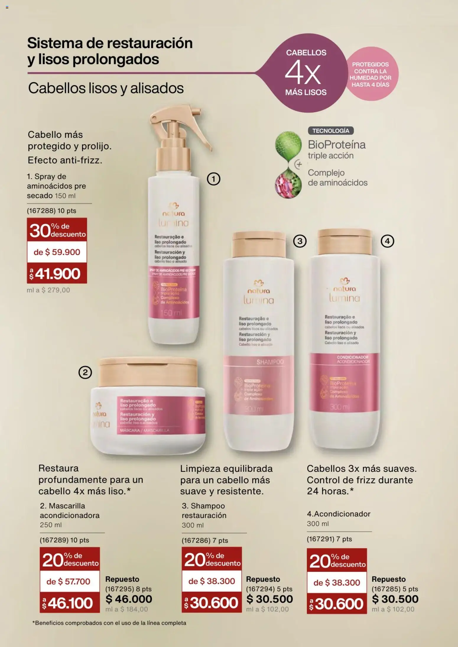 Natura revista - valida desde el 13.11.2025 | Página: 145 | Productos: Shampoo, Mascarilla, Máscara, Acondicionador