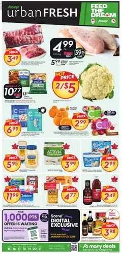 Preview of Sobeys - Weekly Flyer - Urban Fresh from shop Sobeys valid from 15.01.2026