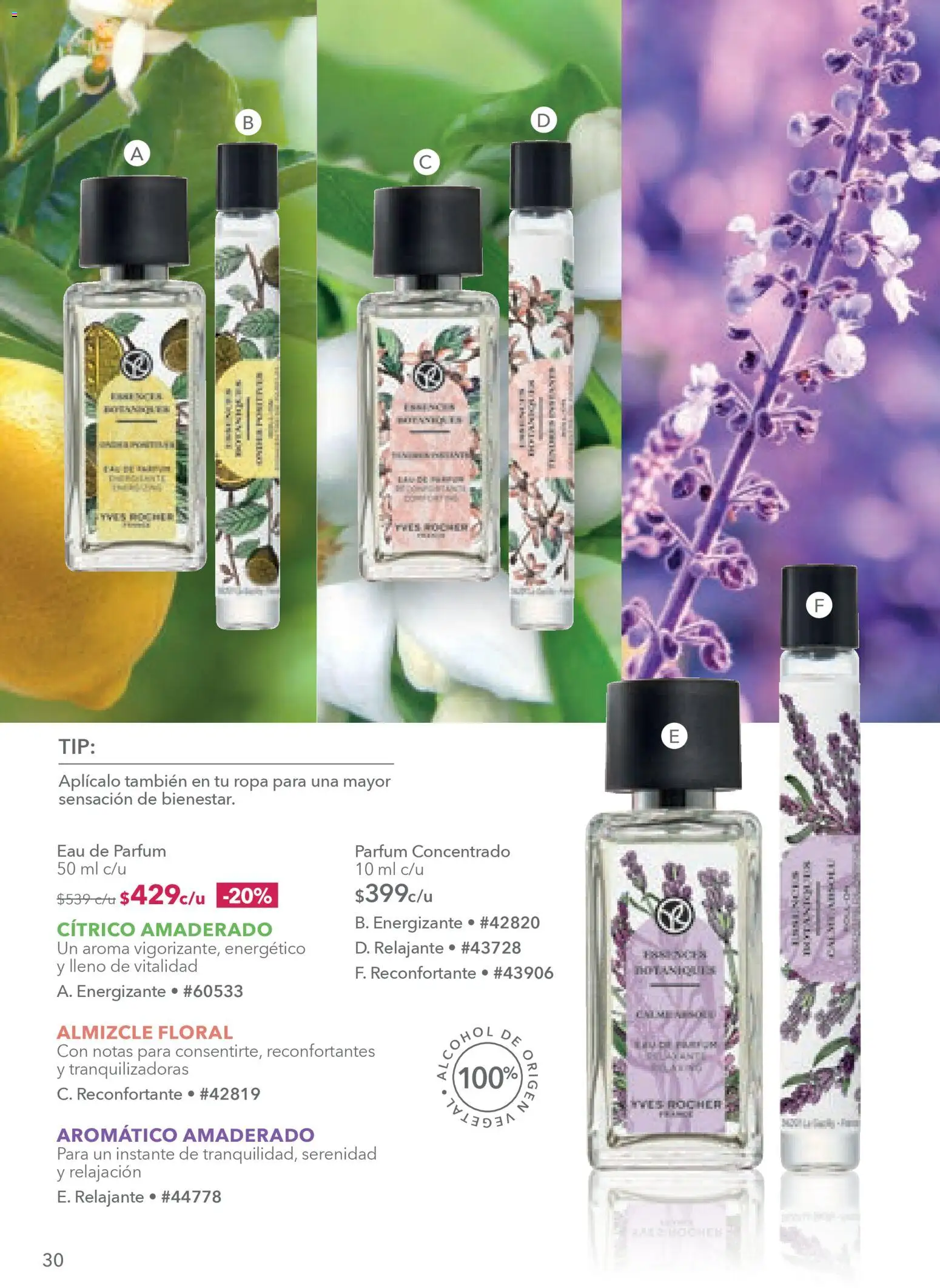 Nuevas ofertas de Yves Rocher válidas en toda la República Mexicana desde el 10.02.2026. ¡Encuentra las mejores ofertas en Yves Rocher campaña 3 2026! | Página: 30 | Productos: Ropa