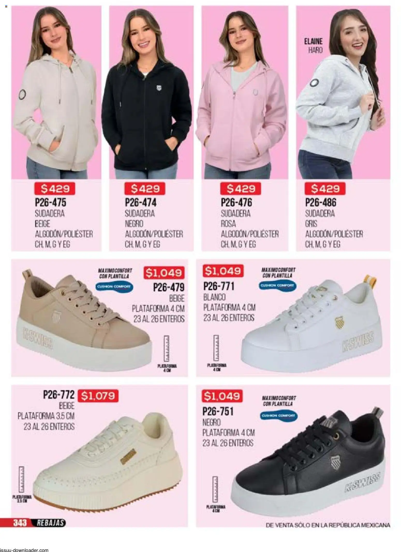 Nuevas ofertas de Cklass válidas en toda la República Mexicana desde el 31.10.2025. ¡Encuentra las mejores ofertas en Cklass catálogo Súper Rebajas Calzado! | Página: 344