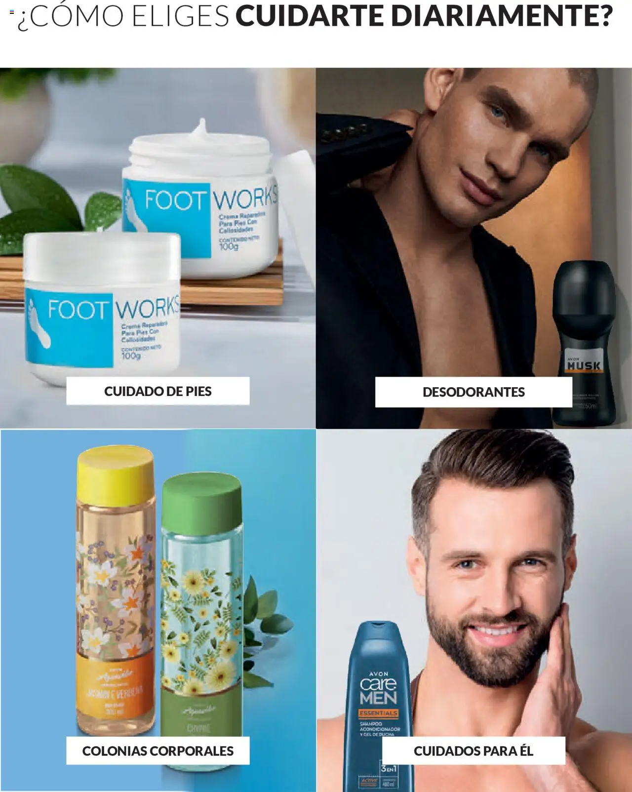 Catálogo Avon válido desde 11.08.2025 | Página: 163 | Productos: Shampoo, Acondicionador, Gel de ducha, Ducha