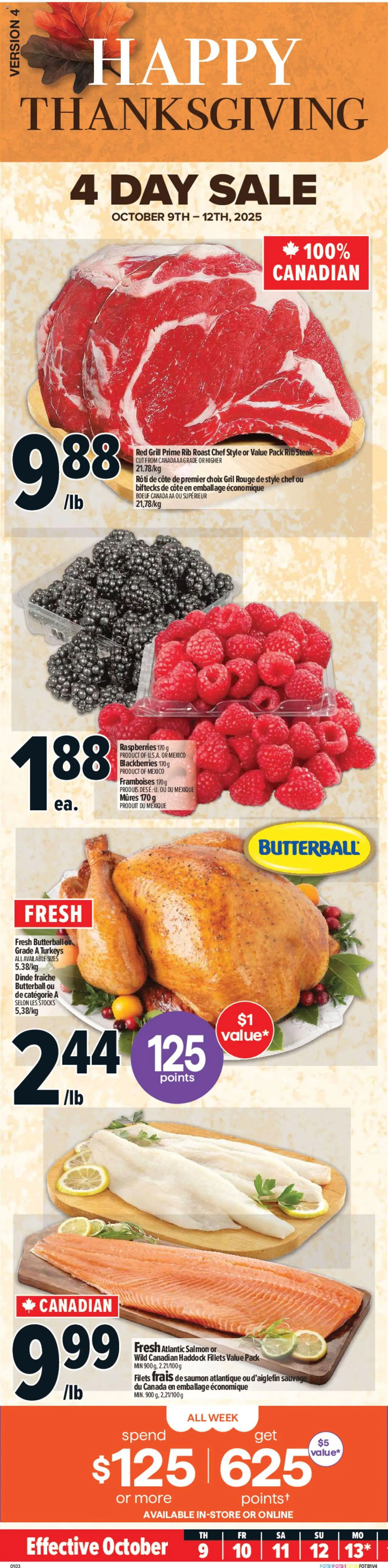 Metro flyer valid from 09.10.2025 | Page: 1 | Products: Grill