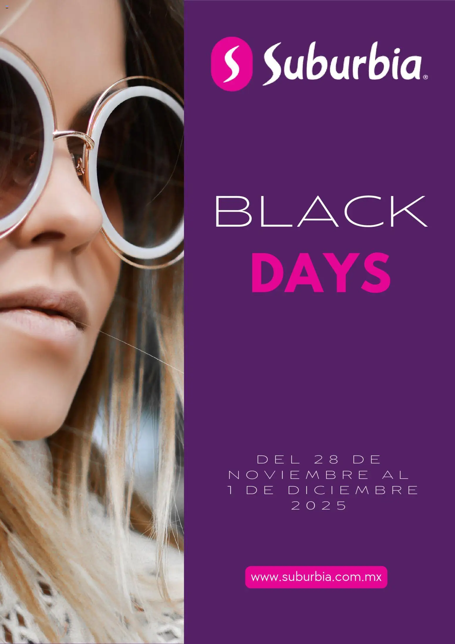 Nuevas ofertas de Suburbia válidas en toda la República Mexicana desde el 28.11.2025. ¡Encuentra las mejores ofertas en Suburbia Black Friday ! | Página: 1