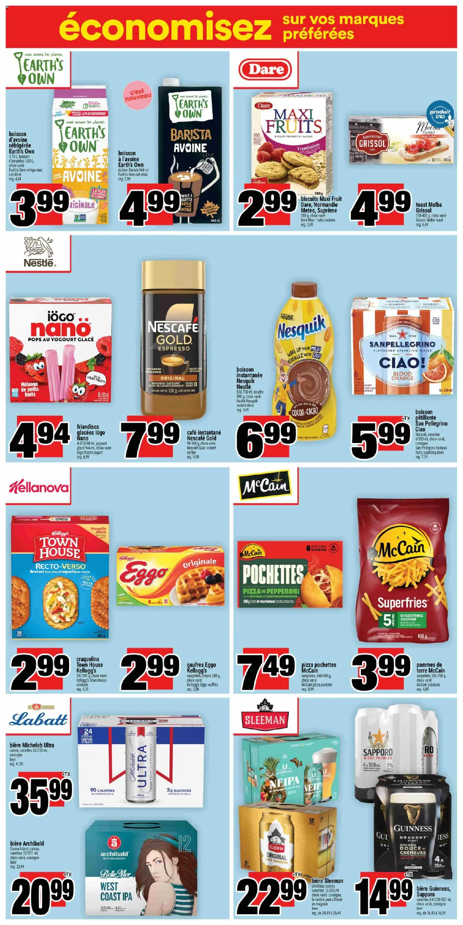 Super C flyer valid from 26.03.2026 | Page: 15 | Products: Potatoes, Milk, Pizza, Beer