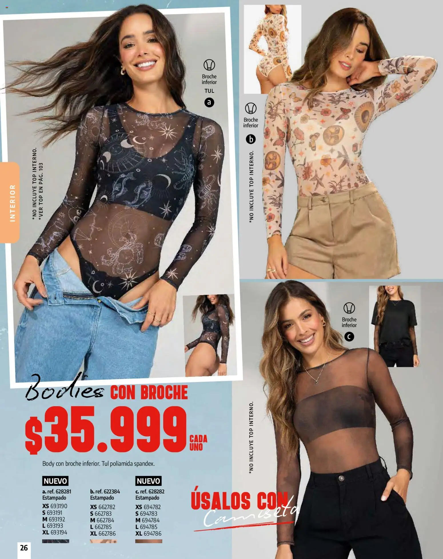 Pacifika revista - valida desde el 01.01.2026 | Página: 26 | Productos: Body, Camiseta, Top