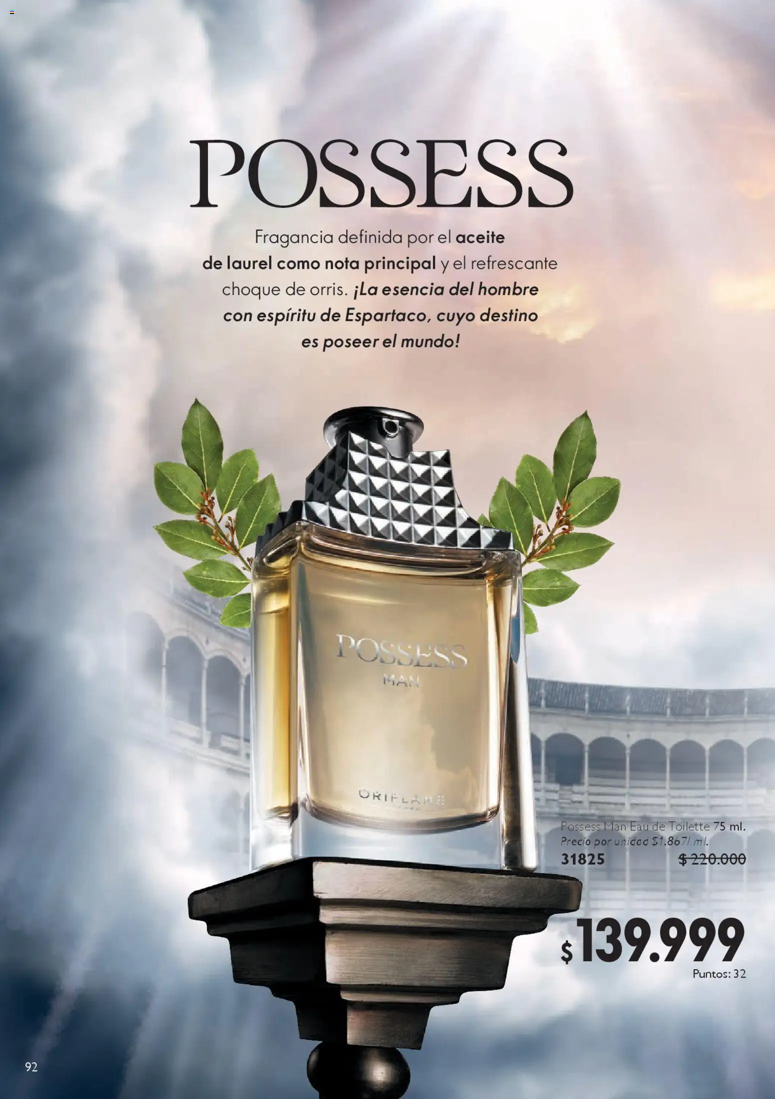 Oriflame revista - valida desde el 27.12.2025 | Página: 92 | Productos: Fragancia, Eau de toilette, Aceite