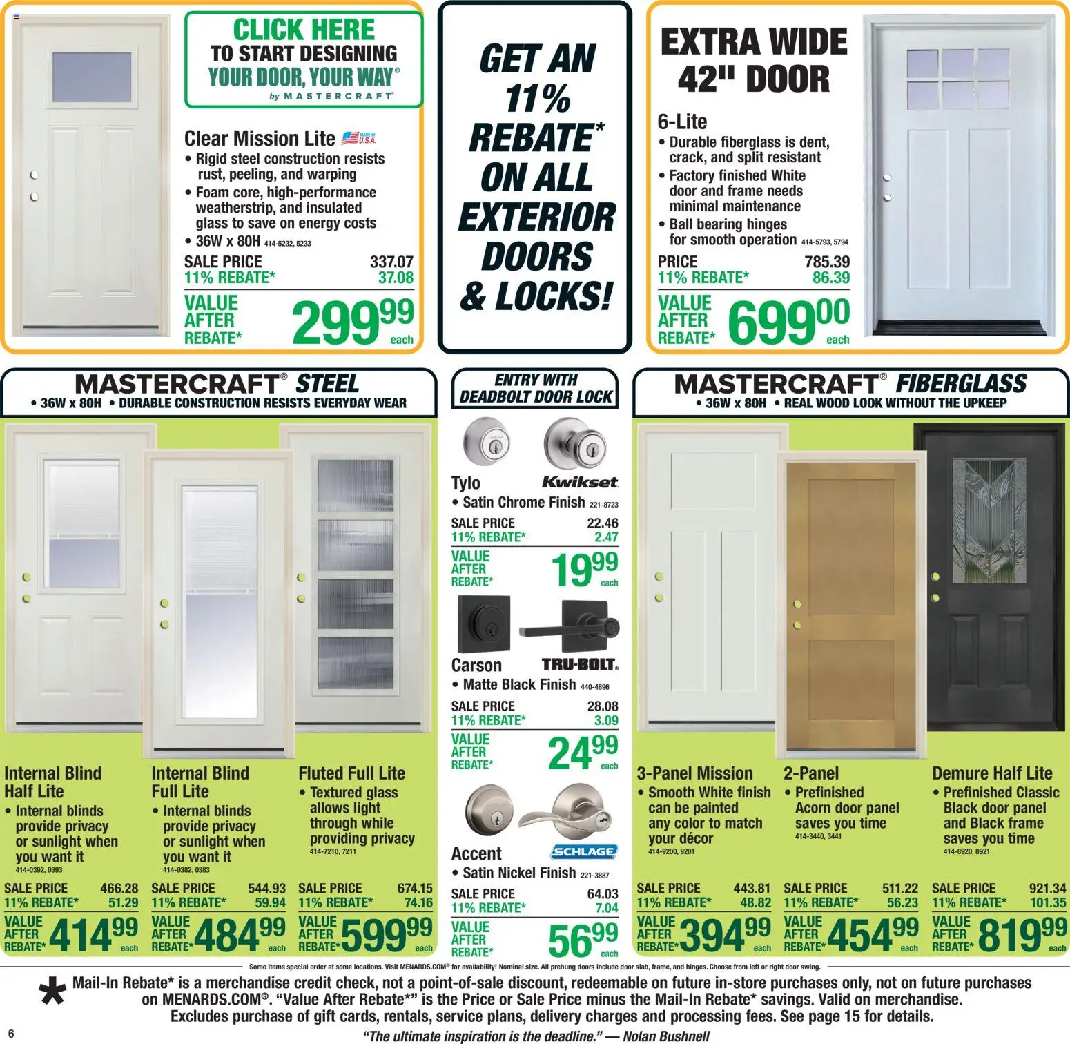Menards Weekly Ad - valid from 01.04.2026 | Page: 8