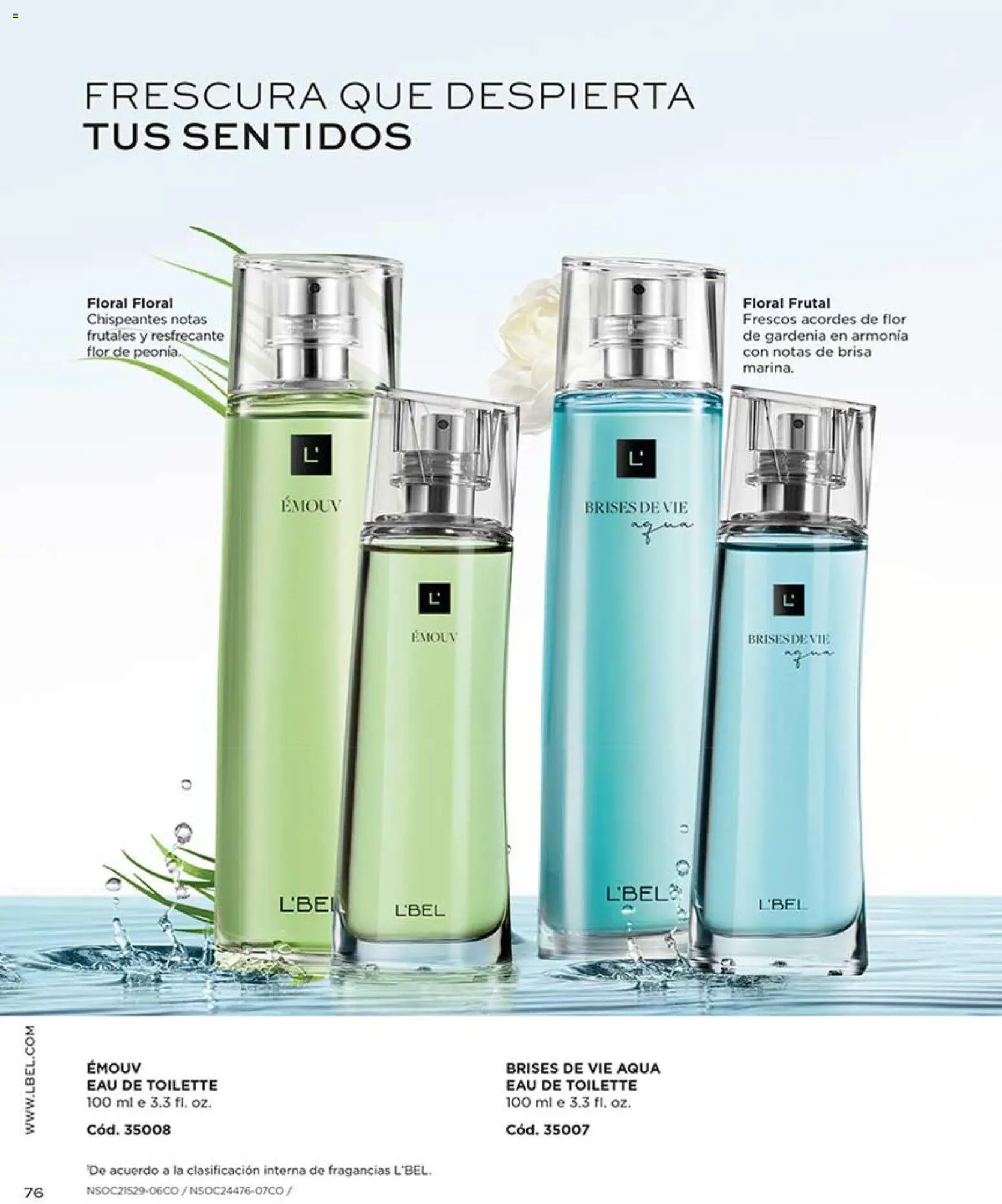 Catálogo L'Bel válido desde 21.02.2026 | Página: 76 | Productos: EAU de Toilette