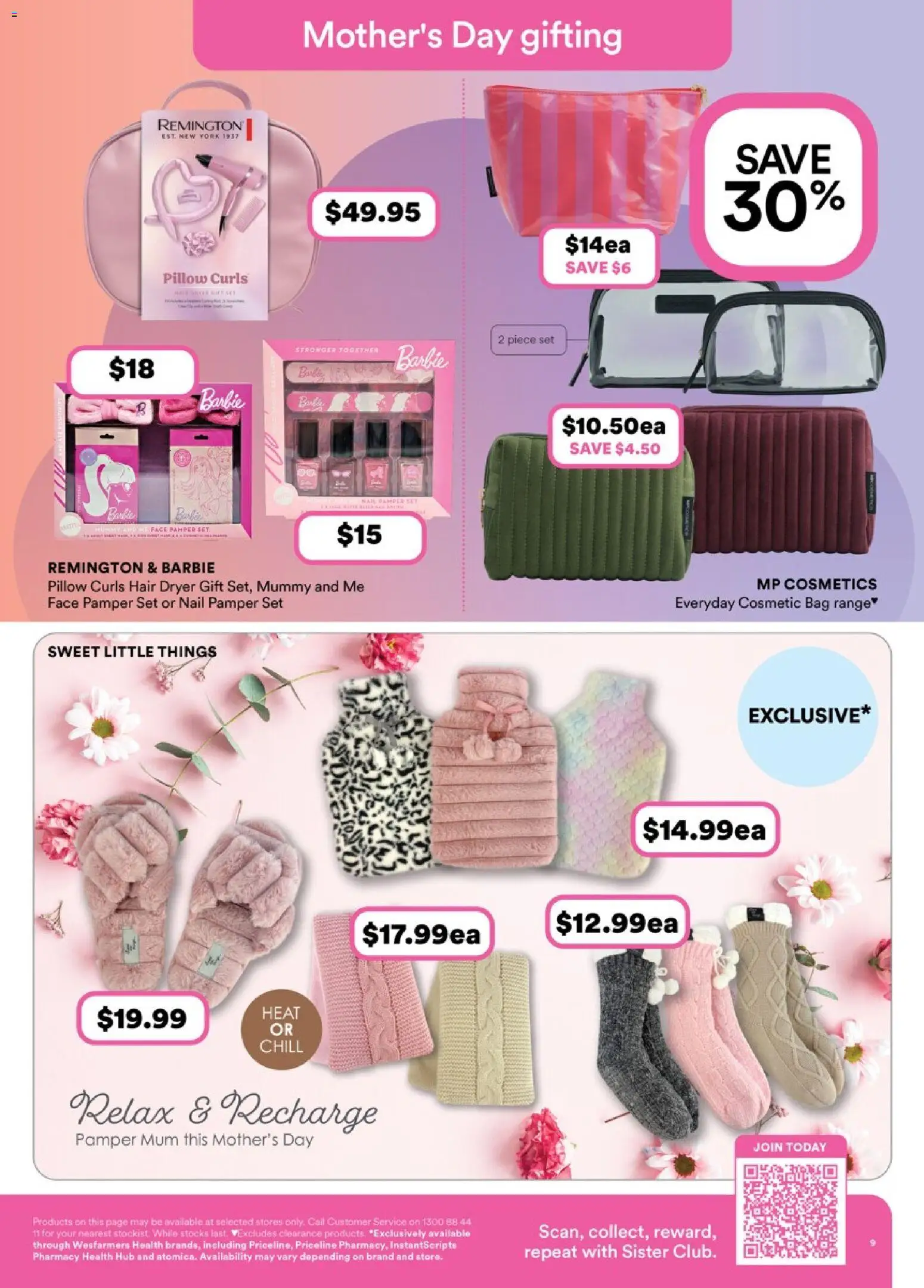 Priceline Pharmacy catalogue - valid from 23.04.2026 | Page: 9 | Products: Bag, Dryer, Hair dryer, Pillow