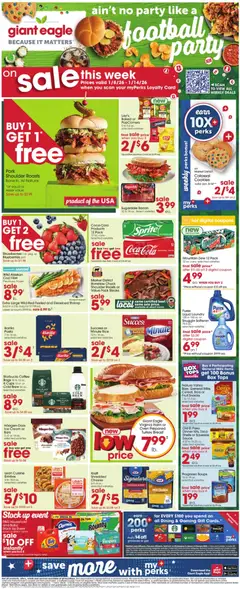 Preview of Giant Eagle weekly ads valid from 08.01.2026 | Page: 3
