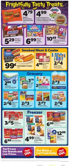 Preview of Save a Lot weekly ads valid from 22.10.2025 | Page: 2 | Products: Butter, Fish, Beef, Cookies