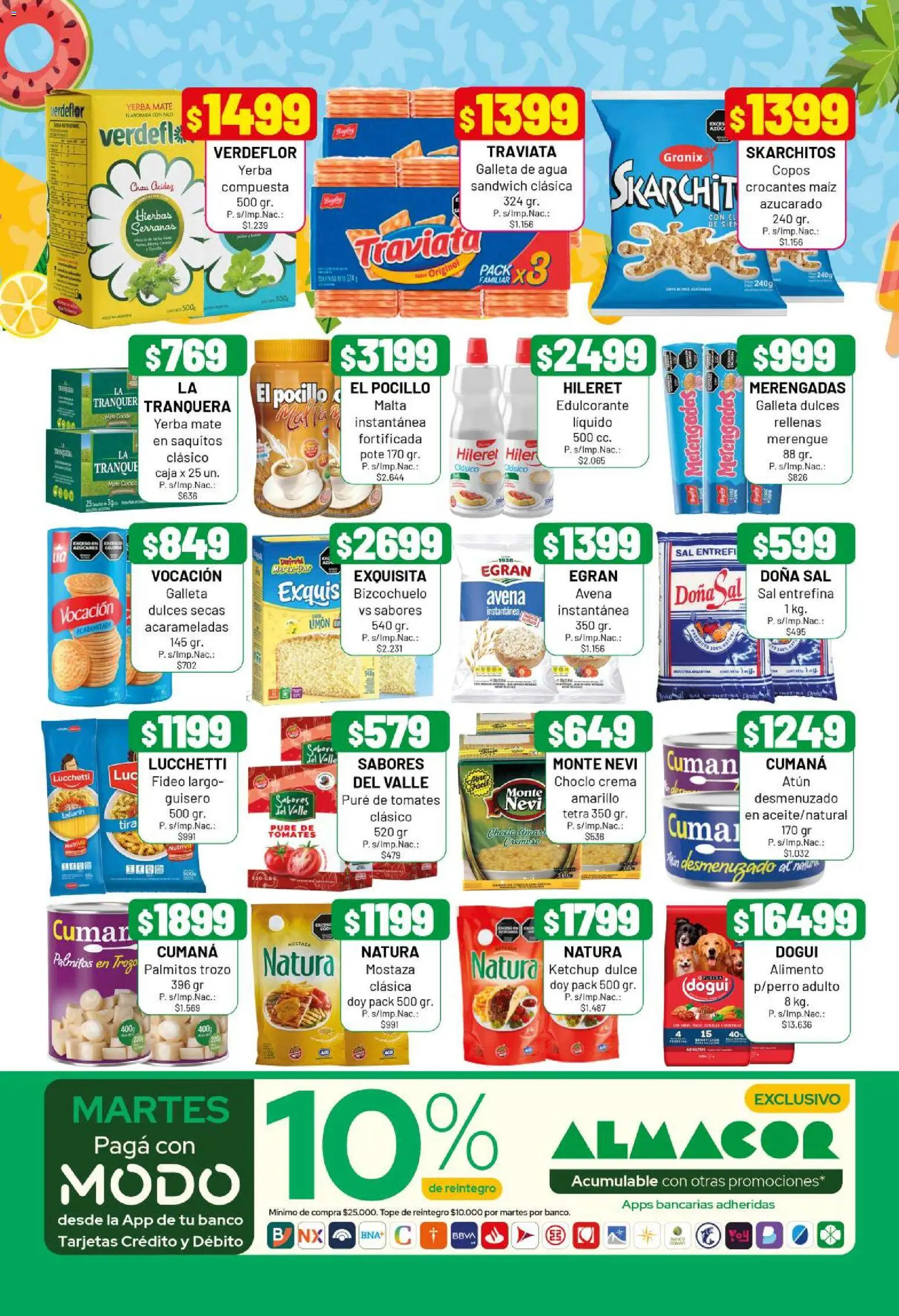 Almacor catálogo │ válido desde el 15.01.2026 | Página: 6 | Productos: Yerba, Avena, Palmitos, Pocillo